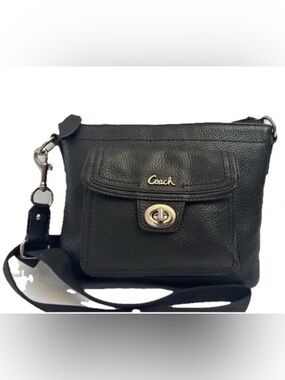 Coach Swingpack Black Crossbody Bag
